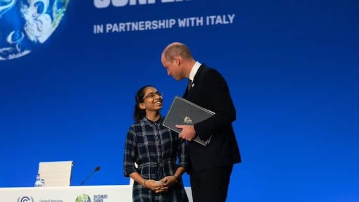 Indian Teen Vinisha Umashankar Powerful Speech in cop26 Indian Teen Vinisha Umashankar Powerful Speech in cop26