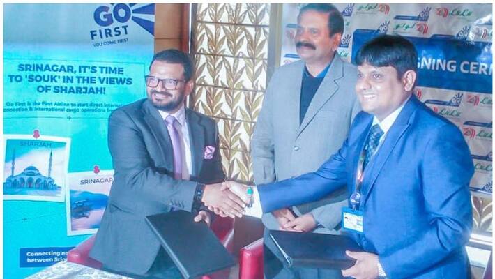 LuLu group and go first airline signed MOU to bring Kashmiri Products to uae LuLu group and go first airline signed MOU to bring Kashmiri Products to uae