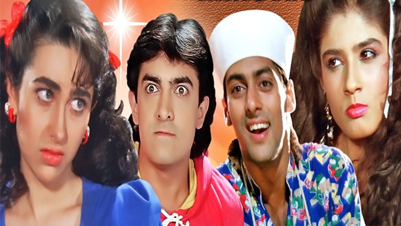 Andaz Apna Apna complete 27 years Raveena Tandon Karishma Kapoor did not talk to each other for this reason