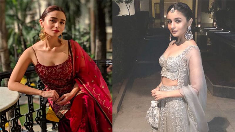 Diwali 2021 alia bhatt deshi look for deepawali
