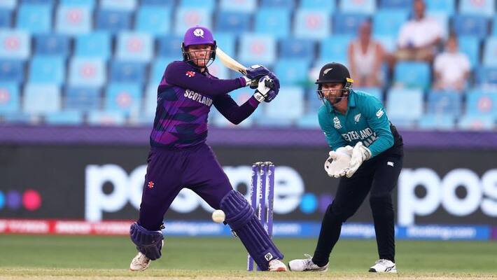 T20 World Cup 2021:New Zealand beat Scotland by 16 runs T20 World Cup 2021:New Zealand beat Scotland by 16 runs