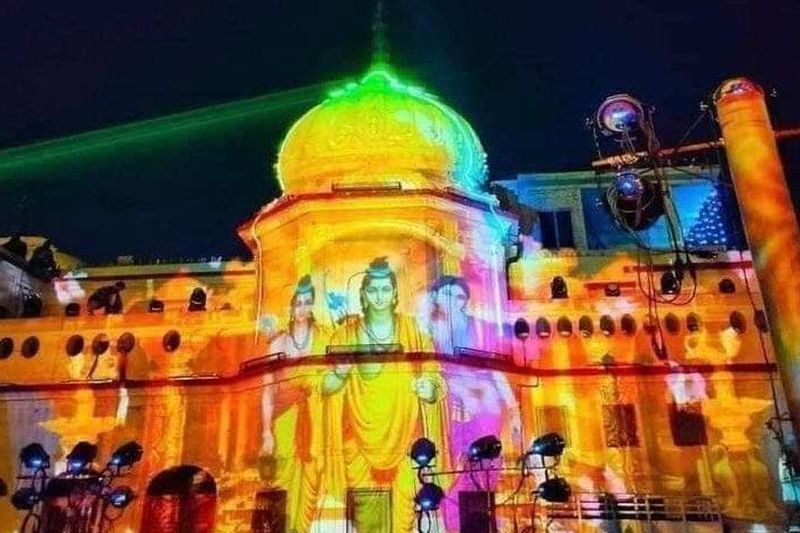 diwali 2021,ayodhya deepotsav, city of lord ram illuminated with the light and lamps
