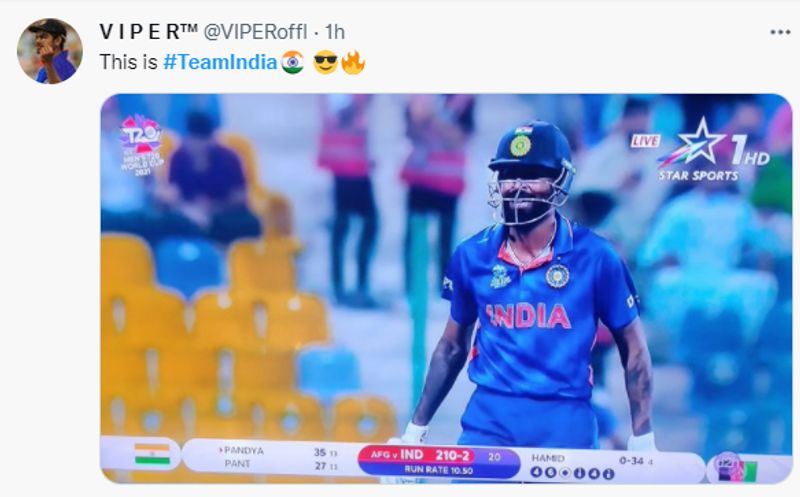 T20 World Cup 2021 IND vs AFG Super 12 Cricket fraternity reacts to Team India Diwali batting display