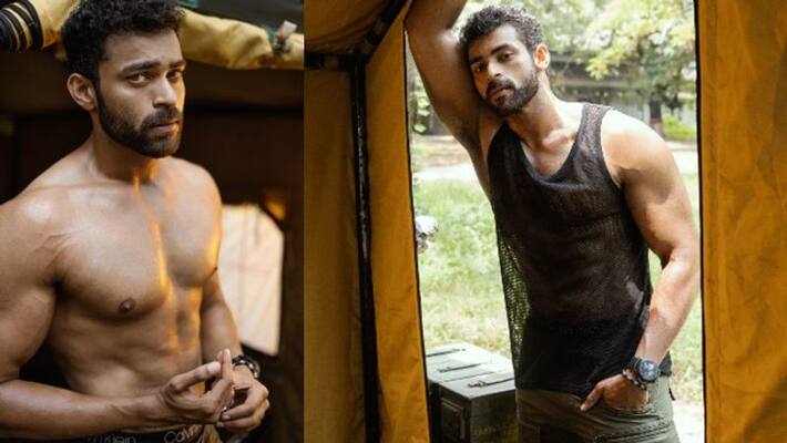 varun tej mind blowing make over for ghani movie pics viral varun tej mind blowing make over for ghani movie pics viral