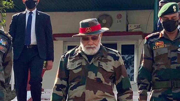 Digvijaya Singh questions PM Modi military uniform pod Digvijaya Singh questions PM Modi military uniform pod
