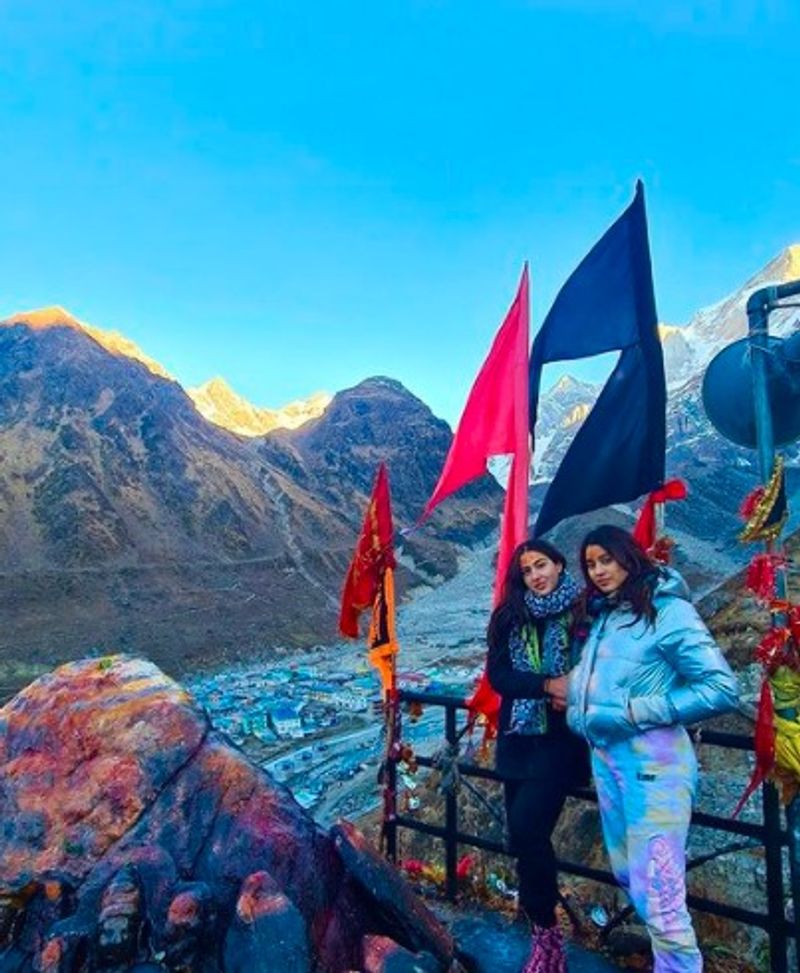 sara ali khan and janhvi kapoor kedarnath trip bjc
