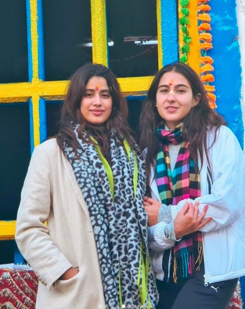 sara ali khan and janhvi kapoor kedarnath trip bjc