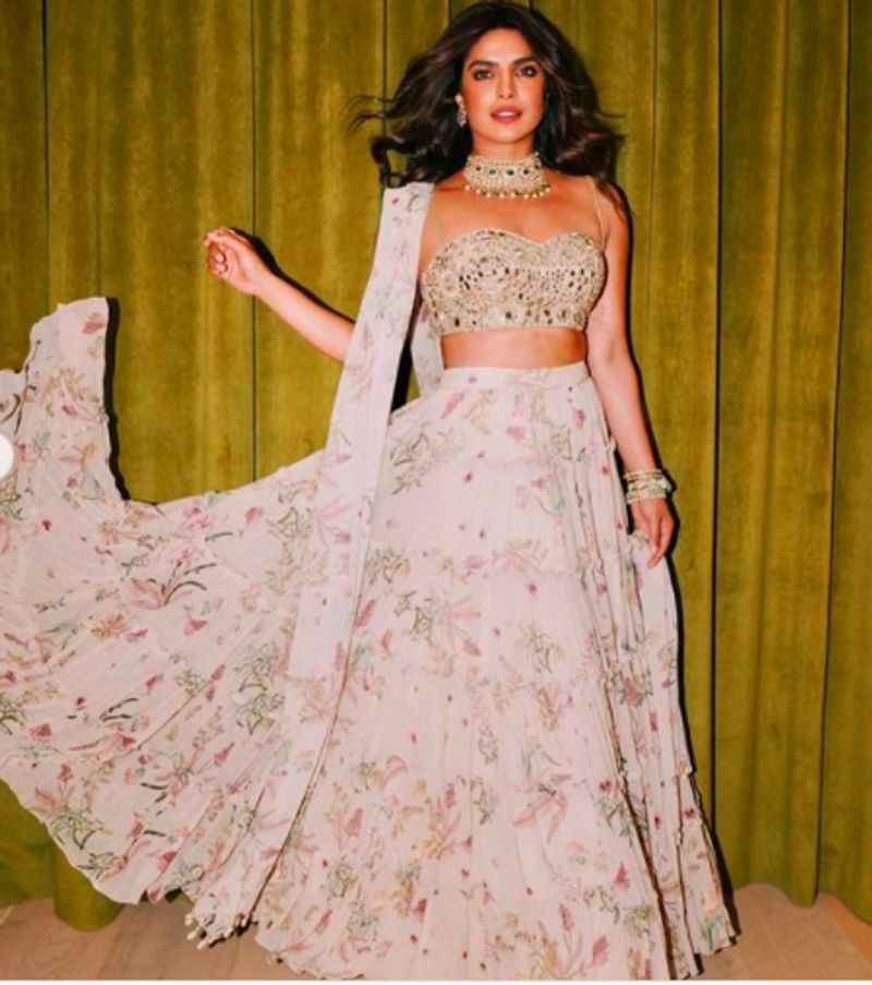 Priyanka Chopra drops Lit Diwali photos in a stunning lehenga as she wishes fans worldwide dpl
