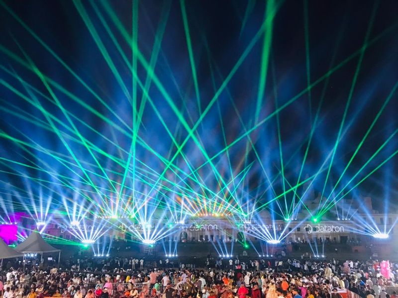 ayodhya creates guinnes record with over 9 lakh diyas on diwali