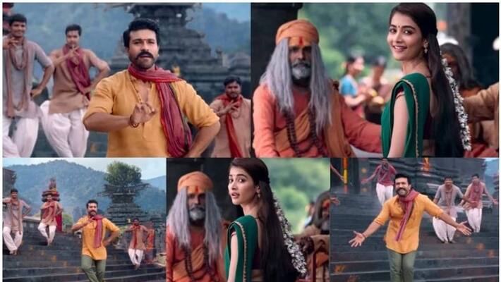 neelambari song promo out from acharya movie ram charan pooja hegde look attracting neelambari song promo out from acharya movie ram charan pooja hegde look attracting