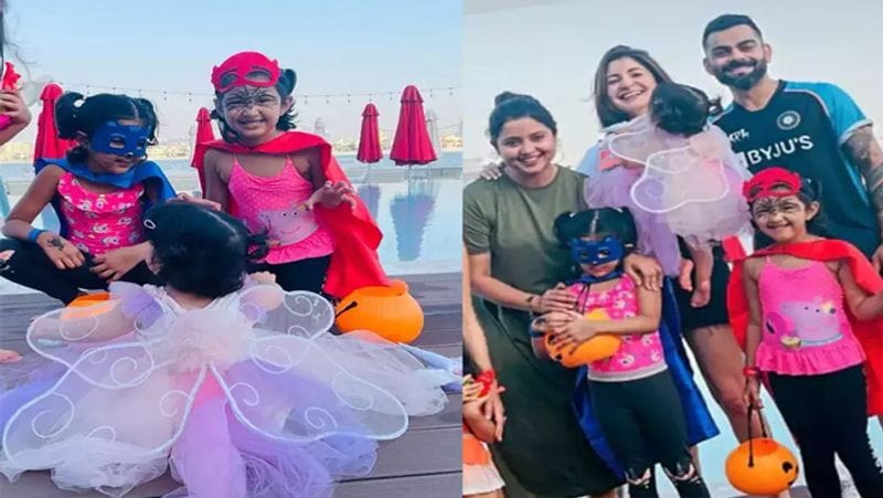 Virat Kohli Birthday Team India Captain Virat Kohli Celebrates his 33rd Birthday with his Wife Anushka Sharma and Daughter Vamika kvn