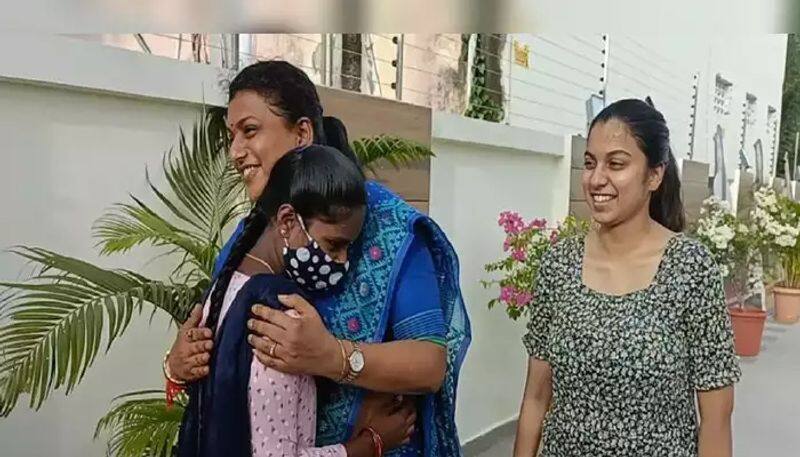 Actress and mla roja who fulfilled her adopted girl medical dream