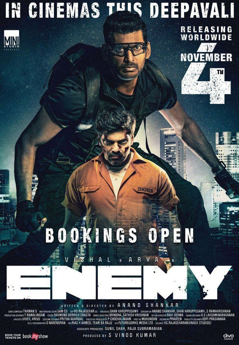 vishal arya enemy movie review