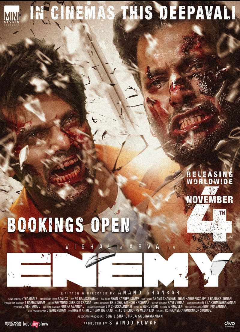 vishal arya enemy movie review
