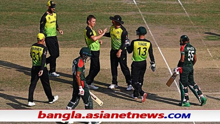 T20 World Cup 2021, AUS vs BAN - Australia bowlers restrict Bangladesh at 76 in Dubai ALB T20 World Cup 2021, AUS vs BAN - Australia bowlers restrict Bangladesh at 76 in Dubai ALB