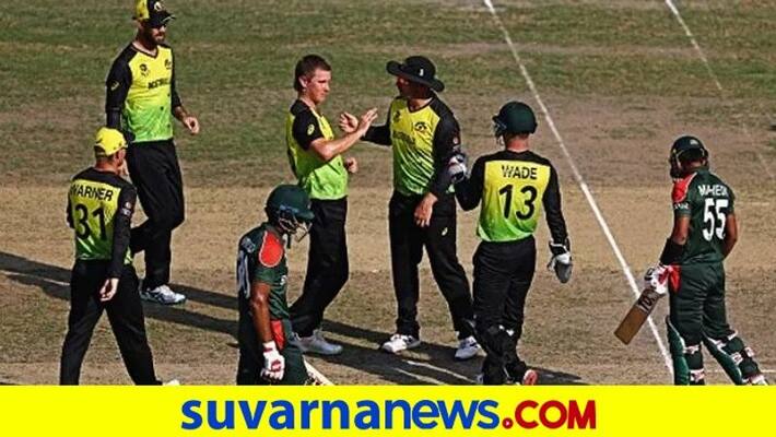 ICC T20 World Cup Adam Zampa 5 per Helps Australia Restrict Bangladesh 73 runs in Dubai kvn ICC T20 World Cup Adam Zampa 5 per Helps Australia Restrict Bangladesh 73 runs in Dubai kvn