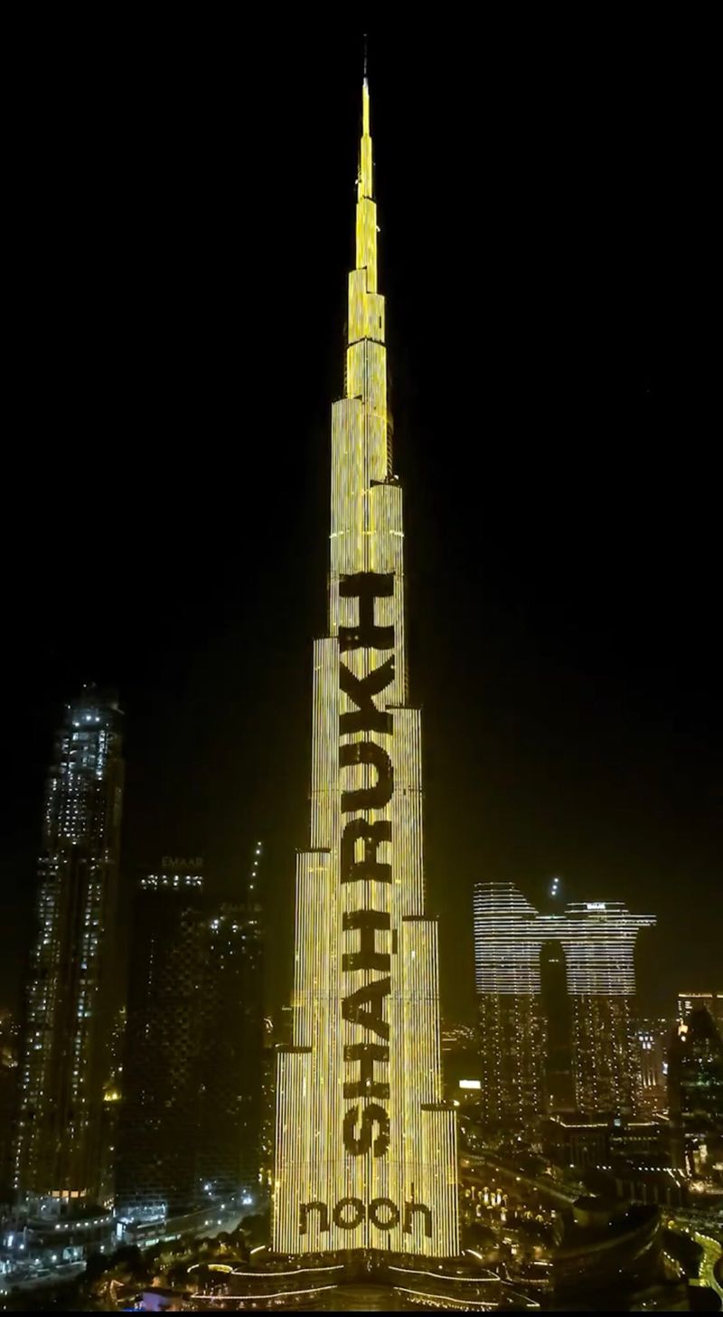 On Shah Rukh Khans 56th Birthday Dubais Burj Khalifa Lit Up And How dpl