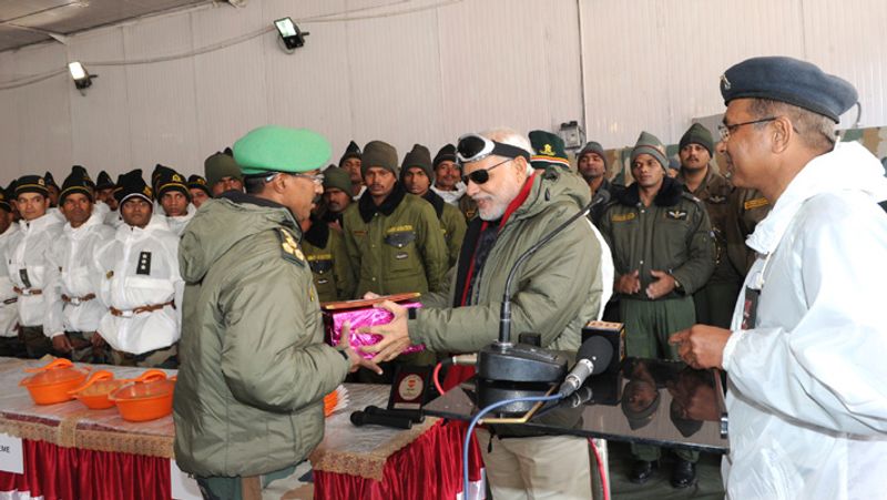 Narendra Modi Diwali celebrating with the jawans of the Indian Army from 2014 to 2021