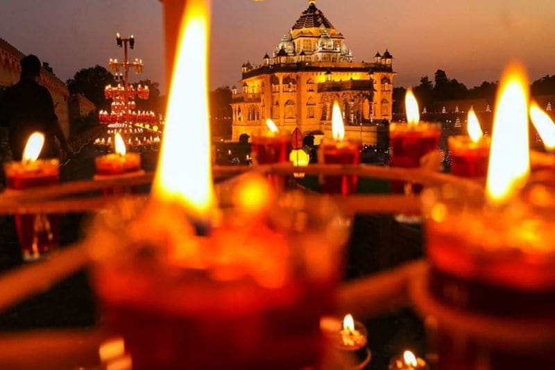 Diwali 2021 celebrations parliament, kedarnath, ayodhya,Golden Temple, World Trade Center