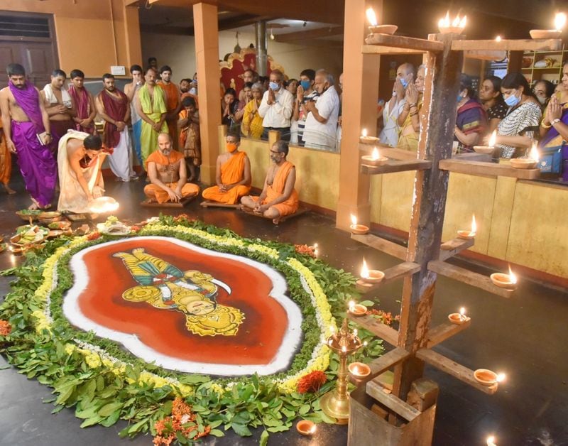 Deepavali celebration in udupi Balindra Pooja mah