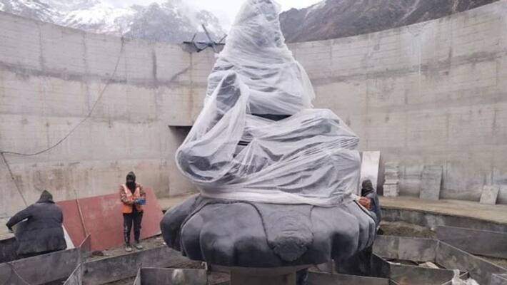 PM Narendra Modi Kedarnath Dham visit Samadhi Sthal Adi Guru Shankaracharya damaged in disaster of 2013 today Modi inaugurate it PM Narendra Modi Kedarnath Dham visit Samadhi Sthal Adi Guru Shankaracharya damaged in disaster of 2013 today Modi inaugurate it