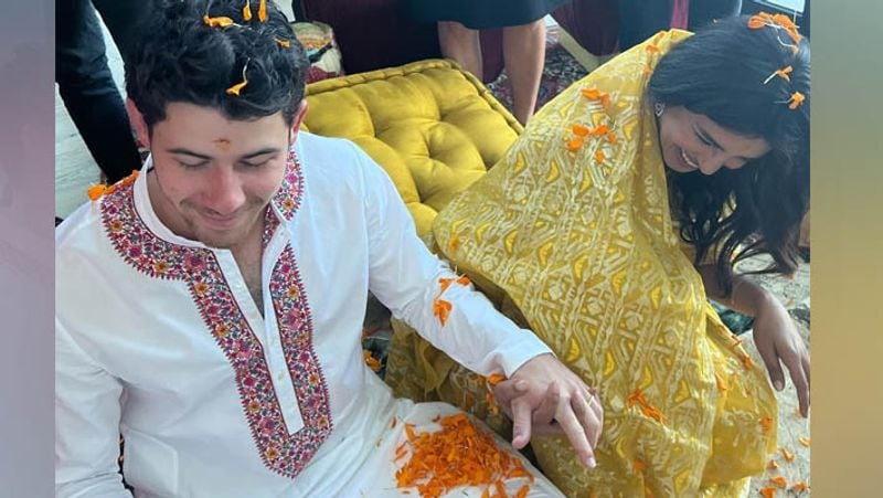 priyanka chopra and nick jonas perform mahalaxmi puja on diwali at home