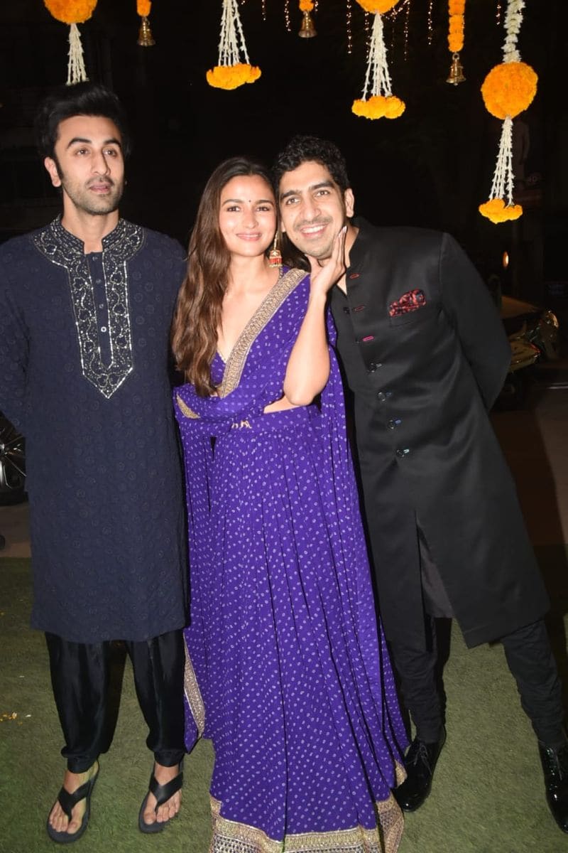 Ranbir Kapoor and alia bhatt diwali 2021 wish photos goes viral on internet bjc