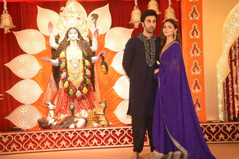 Ranbir Kapoor and alia bhatt diwali 2021 wish photos goes viral on internet bjc