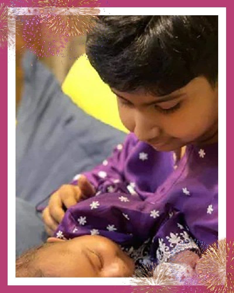 yash dasgupta shares photos of his two son with nusrat jahan for the first time in diwali BRD