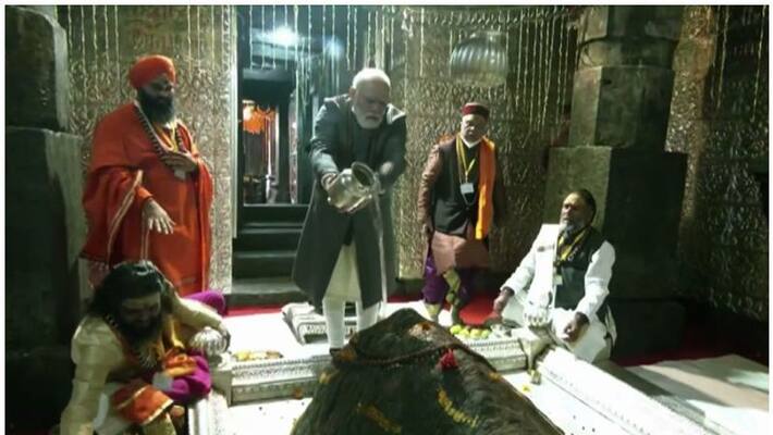 Prime minister Narendra Modi visited Kedarnath inaugurated sculpture of Adi Shankaracharya Prime minister Narendra Modi visited Kedarnath inaugurated sculpture of Adi Shankaracharya