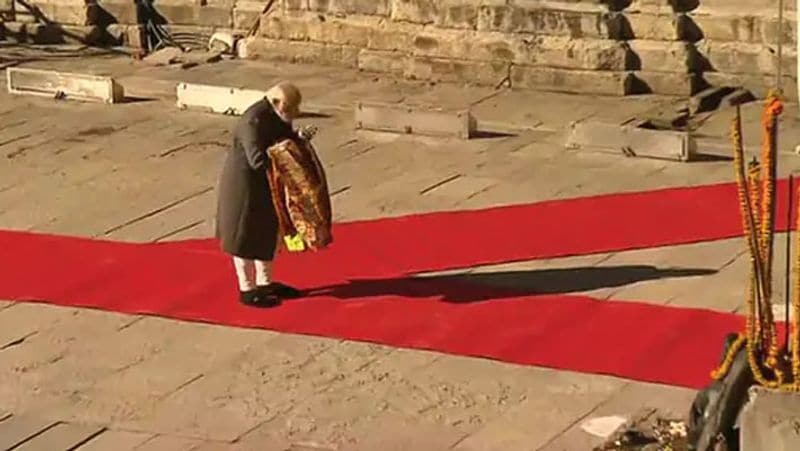 PM Modi Kedarnath Visit 15 pictures of Narendra Modi at Kedarnath Dham
