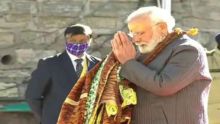 PM Modi transfers first instalment of PMAY-G in Tripura bpsb PM Modi transfers first instalment of PMAY-G in Tripura bpsb