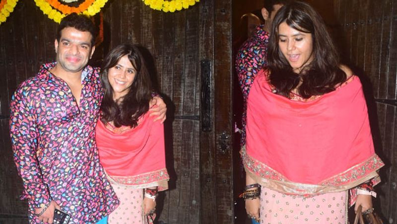 Diwali 2021 Karan patel diwali party, urvashi dholakia ekta kapoor and these celebs enjoy festival celebration