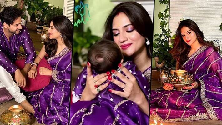 Here is how Nusrat Jahan Yash Dasgupta celebrate Diwali; actress shares son Yishaan's first photo - drb Here is how Nusrat Jahan Yash Dasgupta celebrate Diwali; actress shares son Yishaan's first photo - drb