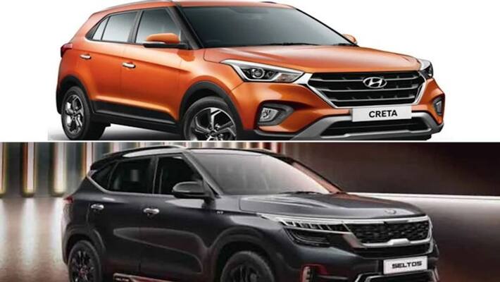 Kia Seltos Hyundai Creta best selling SUV for the month of October 2021 gcw Kia Seltos Hyundai Creta best selling SUV for the month of October 2021 gcw