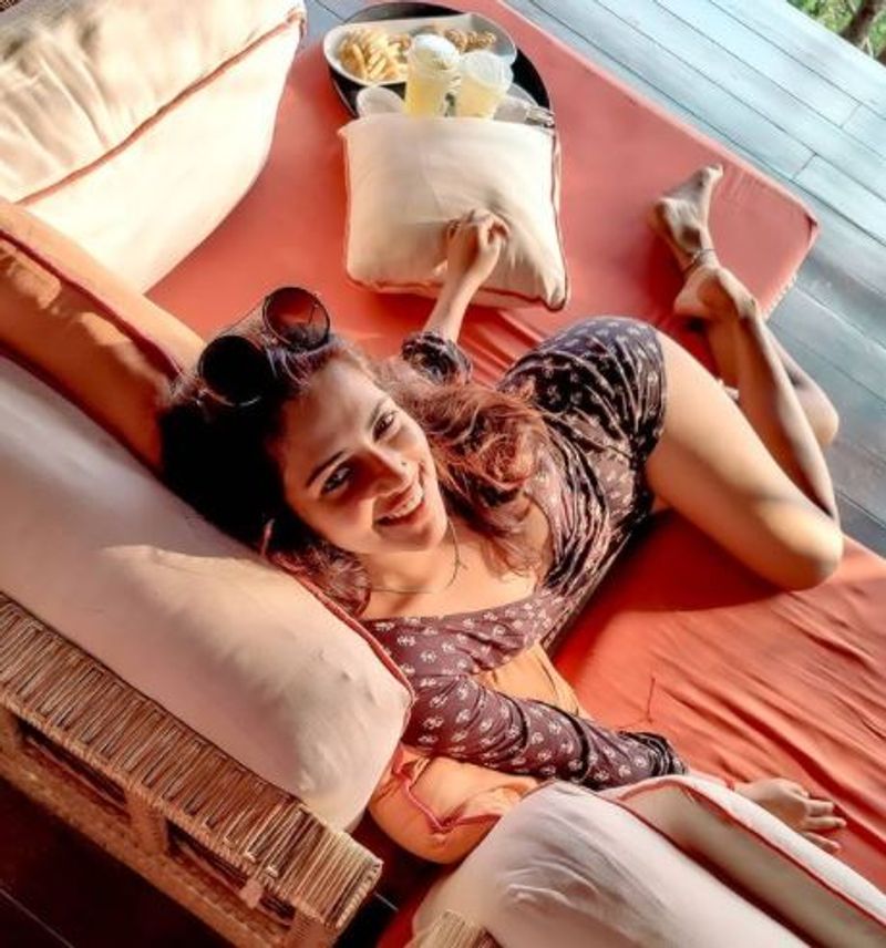 Telugu Amala Paul wishes her followers happy Diwali sharing goa picture vcs