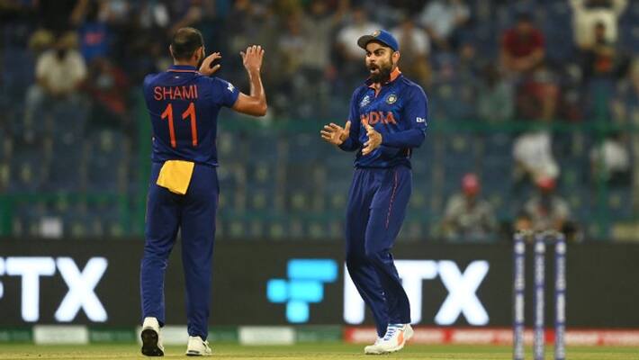T20 World Cup 2021 IND vs SCO: Fast bowler Mohammed Shami creates history by taking a hat-trick T20 World Cup 2021 IND vs SCO: Fast bowler Mohammed Shami creates history by taking a hat-trick