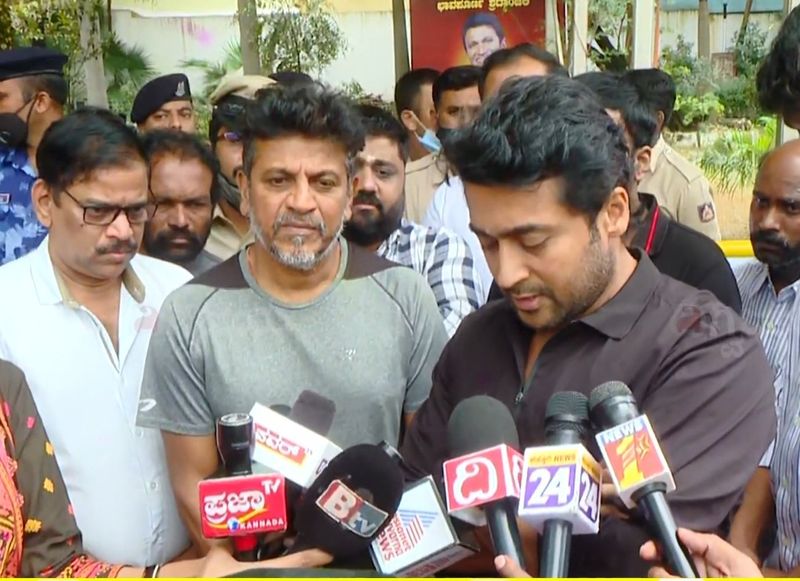 Suriya cries as he pays tribute to Puneeth Rajkumar