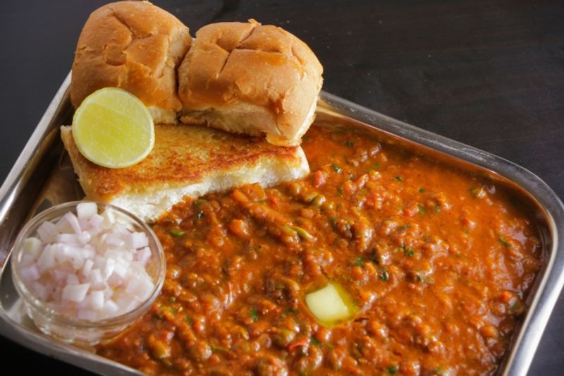 Try this tasty pav baji recipe full details are here