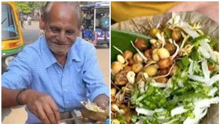 Elderly Man Sells Unique Sprouts Chaat Kanpur Elderly Man Sells Unique Sprouts Chaat Kanpur