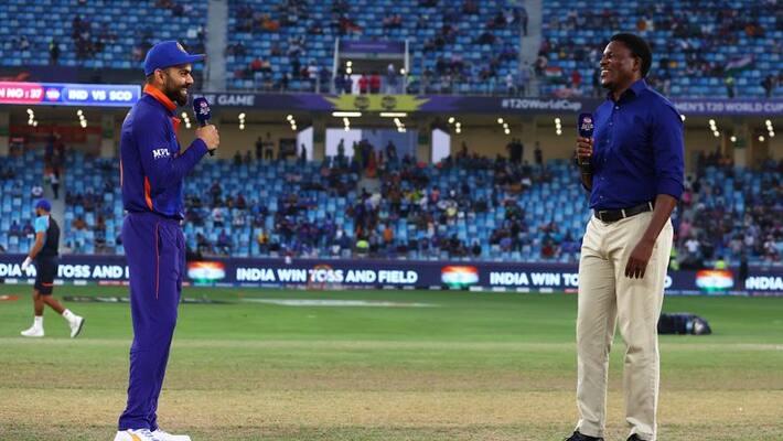 T20 World Cup: Finally Virat Kohli wins toss on his birthday, here is his reponse T20 World Cup: Finally Virat Kohli wins toss on his birthday, here is his reponse