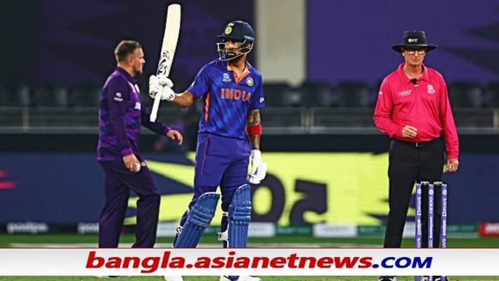 T20 World Cup 2021, IND vs SCO - KL Rahul hits second-fastest T20I fifty by Indian ALB T20 World Cup 2021, IND vs SCO - KL Rahul hits second-fastest T20I fifty by Indian ALB
