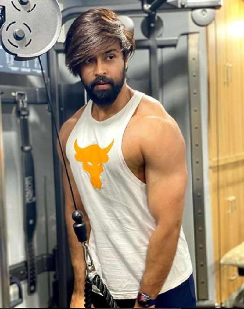 Kalyaan Dhev is missing in mega photos