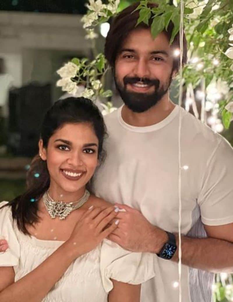 Kalyaan Dhev is missing in mega photos