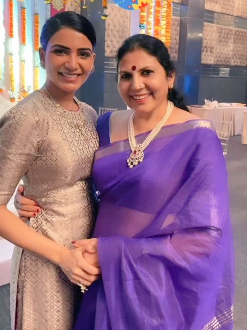 Samantha celebrate this diwali with friends family and her pets viral photos