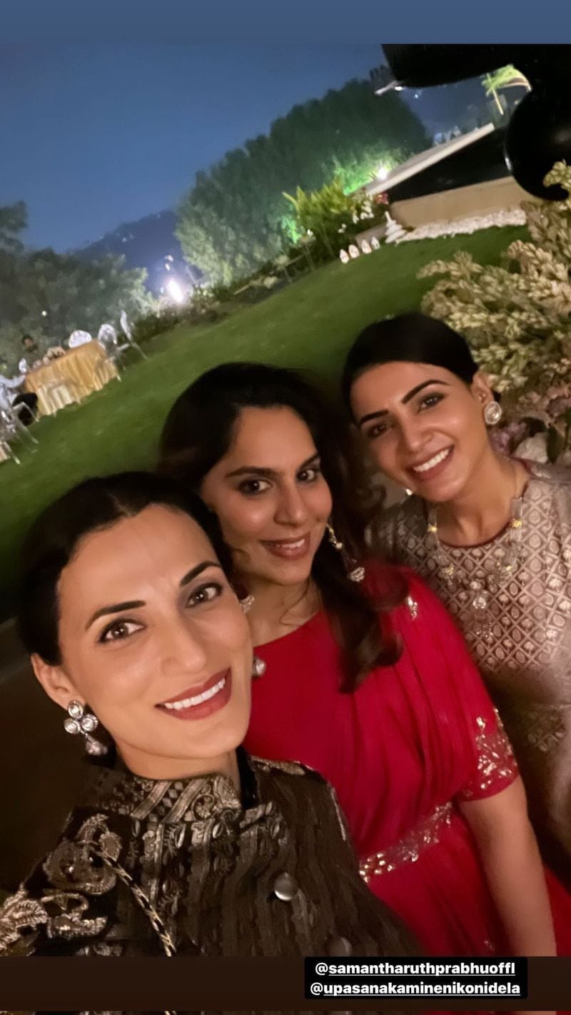 Samantha celebrate this diwali with friends family and her pets viral photos