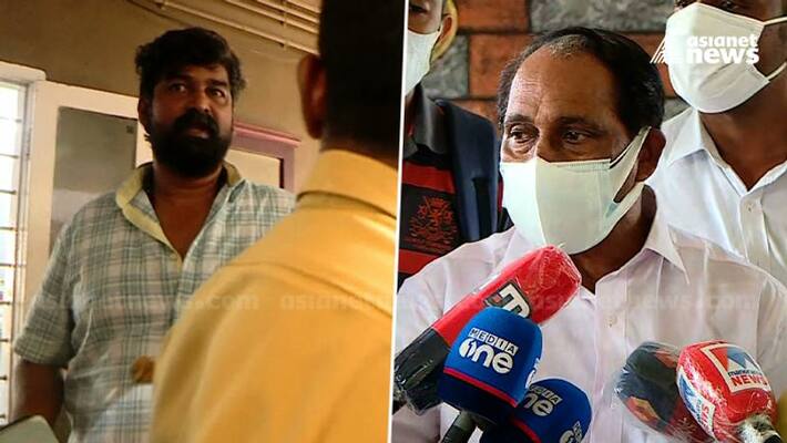 Joju George Congress fight continues k babu lashes out against actor Joju George Congress fight continues k babu lashes out against actor