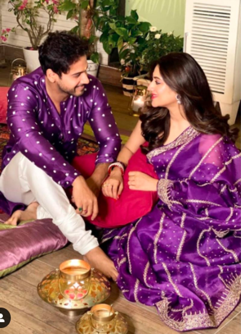 Nusrat Jahan shows first glimpse of baby Yishaan in Diwali celebrations pics with Yash Dasgupta dpl