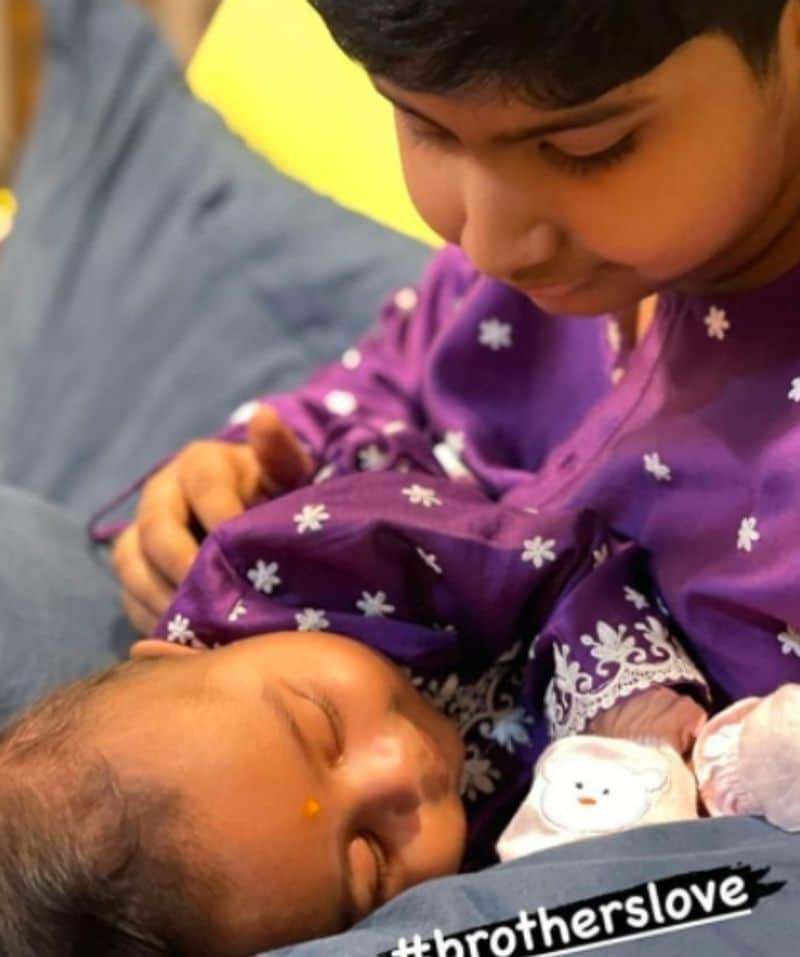 Nusrat Jahan shows first glimpse of baby Yishaan in Diwali celebrations pics with Yash Dasgupta dpl