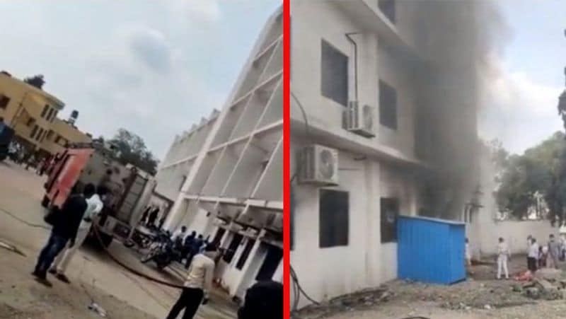 Maharashtra Ahmednagar District Hospital fire incident News update rescue underway UDT